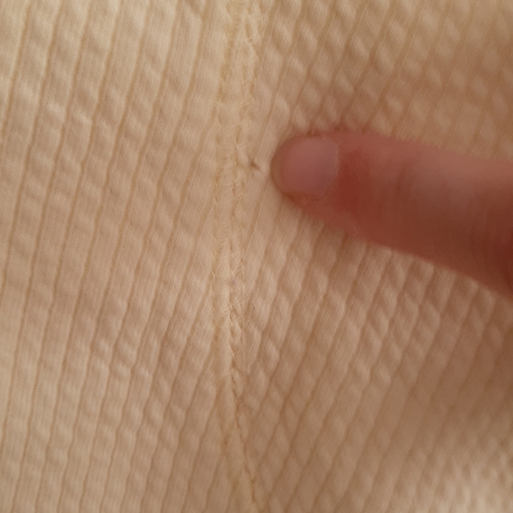 Beautiful Lightweight Butter Yellow Zip-Up Sweater Fits M/L - Picture 6 of 7